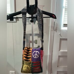 Multicolor Patchwork Shoulder Bag